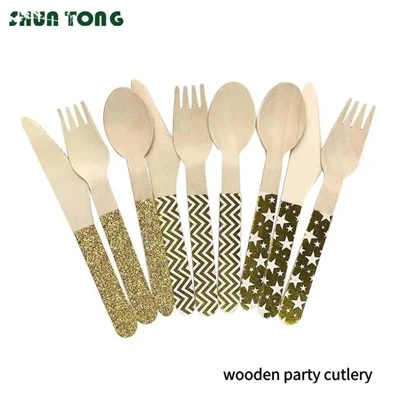 Dao kéo tiệc bằng gỗ
